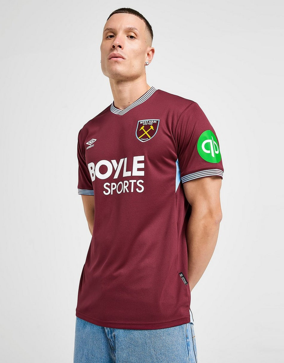 West Ham United Fc Home Shirt 2025/2026