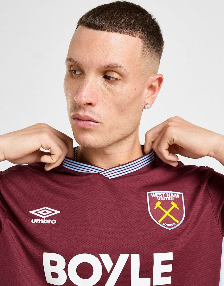 West Ham United Fc Home Shirt 2025/2026